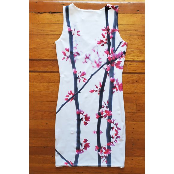 Cherry Blossom Tree Bodycon Dress - Picture 9 of 12